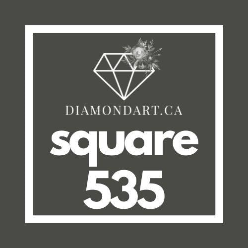 Square Diamonds DMC 500 - 699-500 diamonds (3 grams)-535-DiamondArt.ca