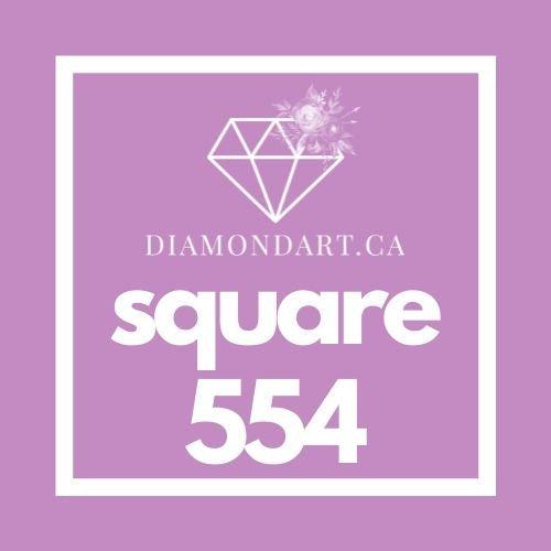 Square Diamonds DMC 500 - 699-500 diamonds (3 grams)-554-DiamondArt.ca