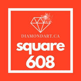 Square Diamonds DMC 500 - 699-500 diamonds (3 grams)-608-DiamondArt.ca