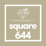 Square Diamonds DMC 500 - 699-500 diamonds (3 grams)-644-DiamondArt.ca