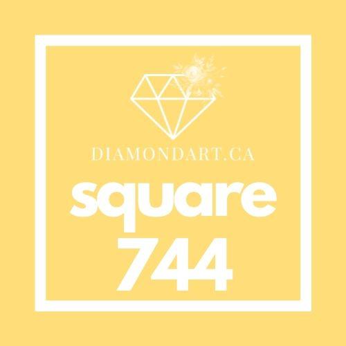 Square Diamonds DMC 700 - 899-500 diamonds (3 grams)-744-DiamondArt.ca