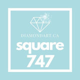 Square Diamonds DMC 700 - 899-500 diamonds (3 grams)-747-DiamondArt.ca