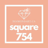 Square Diamonds DMC 700 - 899-500 diamonds (3 grams)-754-DiamondArt.ca