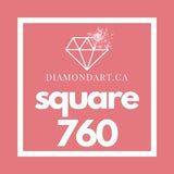 Square Diamonds DMC 700 - 899-500 diamonds (3 grams)-760-DiamondArt.ca