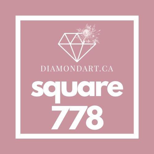 Square Diamonds DMC 700 - 899-500 diamonds (3 grams)-778-DiamondArt.ca