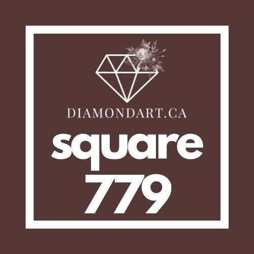 Square Diamonds DMC 700 - 899-500 diamonds (3 grams)-779-DiamondArt.ca