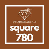 Square Diamonds DMC 700 - 899-500 diamonds (3 grams)-780-DiamondArt.ca