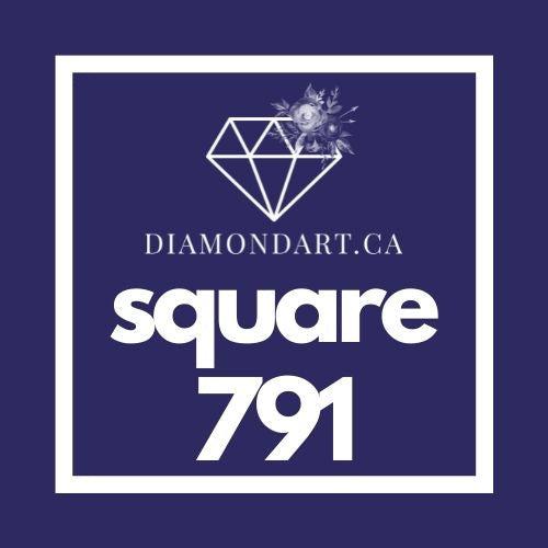 Square Diamonds DMC 700 - 899-500 diamonds (3 grams)-791-DiamondArt.ca