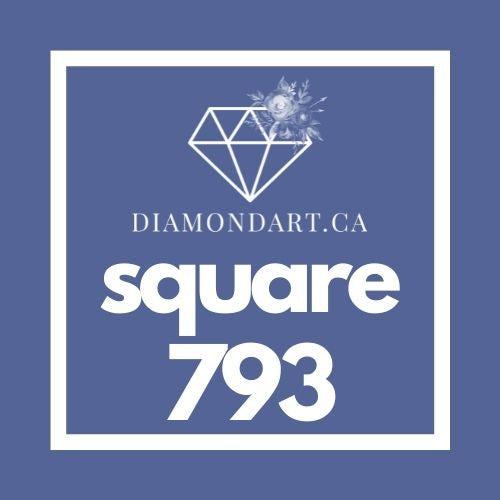 Square Diamonds DMC 700 - 899-500 diamonds (3 grams)-793-DiamondArt.ca