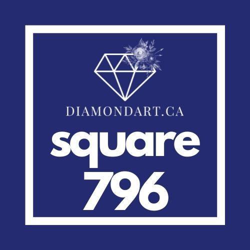 Square Diamonds DMC 700 - 899-500 diamonds (3 grams)-796-DiamondArt.ca