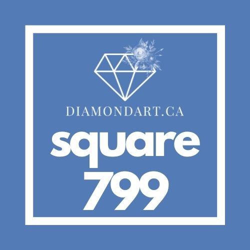 Square Diamonds DMC 700 - 899-500 diamonds (3 grams)-799-DiamondArt.ca