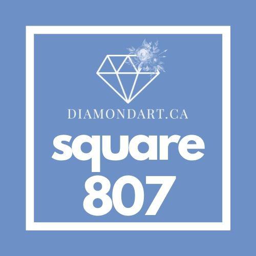 Square Diamonds DMC 700 - 899-500 diamonds (3 grams)-807-DiamondArt.ca