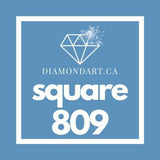 Square Diamonds DMC 700 - 899-500 diamonds (3 grams)-809-DiamondArt.ca