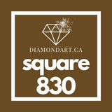 Square Diamonds DMC 700 - 899-500 diamonds (3 grams)-830-DiamondArt.ca