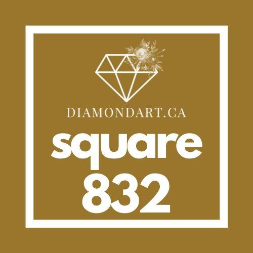 Square Diamonds DMC 700 - 899-500 diamonds (3 grams)-832-DiamondArt.ca