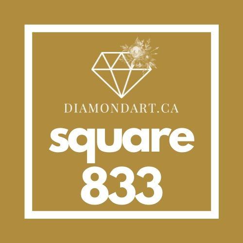 Square Diamonds DMC 700 - 899-500 diamonds (3 grams)-833-DiamondArt.ca