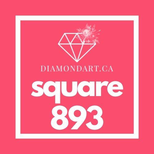Square Diamonds DMC 700 - 899-500 diamonds (3 grams)-893-DiamondArt.ca