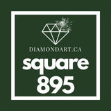Square Diamonds DMC 700 - 899-500 diamonds (3 grams)-895-DiamondArt.ca