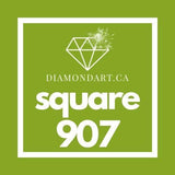 Square Diamonds DMC 900 - 3299-500 diamonds (3 grams)-907-DiamondArt.ca