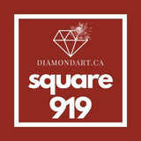 Square Diamonds DMC 900 - 3299-500 diamonds (3 grams)-919-DiamondArt.ca