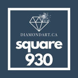 Square Diamonds DMC 900 - 3299-500 diamonds (3 grams)-930-DiamondArt.ca