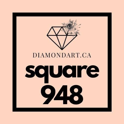 Square Diamonds DMC 900 - 3299-500 diamonds (3 grams)-948-DiamondArt.ca