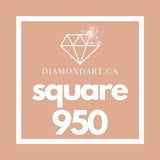 Square Diamonds DMC 900 - 3299-500 diamonds (3 grams)-950-DiamondArt.ca