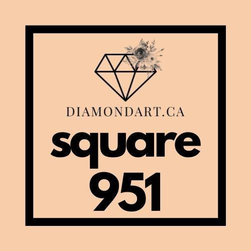 Square Diamonds DMC 900 - 3299-500 diamonds (3 grams)-951-DiamondArt.ca