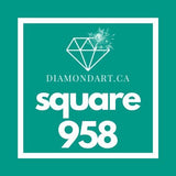 Square Diamonds DMC 900 - 3299-500 diamonds (3 grams)-958-DiamondArt.ca