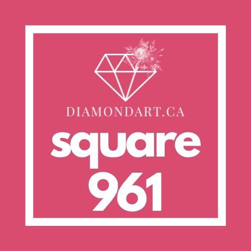 Square Diamonds DMC 900 - 3299-500 diamonds (3 grams)-961-DiamondArt.ca