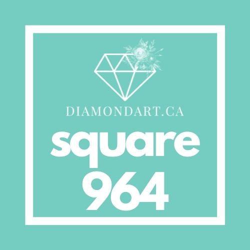 Square Diamonds DMC 900 - 3299-500 diamonds (3 grams)-964-DiamondArt.ca
