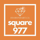 Square Diamonds DMC 900 - 3299-500 diamonds (3 grams)-977-DiamondArt.ca