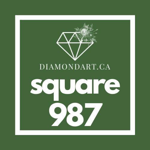 Square Diamonds DMC 900 - 3299-500 diamonds (3 grams)-987-DiamondArt.ca