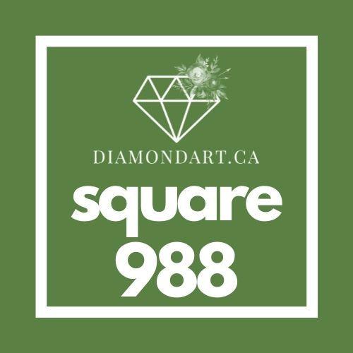 Square Diamonds DMC 900 - 3299-500 diamonds (3 grams)-988-DiamondArt.ca