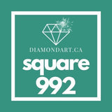 Square Diamonds DMC 900 - 3299-500 diamonds (3 grams)-992-DiamondArt.ca