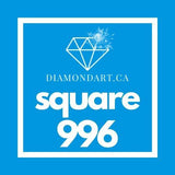 Square Diamonds DMC 900 - 3299-500 diamonds (3 grams)-996-DiamondArt.ca