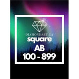 Square AB Diamonds DMC 100 - 899-150 diamonds (1 gram)-152-DiamondArt.ca
