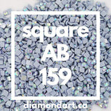 Square AB Diamonds DMC 100 - 899-150 diamonds (1 gram)-159-DiamondArt.ca