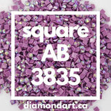 Square AB Diamonds DMC 900 - 5200-150 diamonds (1 gram)-3835-DiamondArt.ca