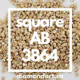 Square AB Diamonds DMC 900 - 5200-150 diamonds (1 gram)-3864-DiamondArt.ca