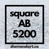 Square AB Diamonds DMC 900 - 5200-150 diamonds (1 gram)-5200-DiamondArt.ca