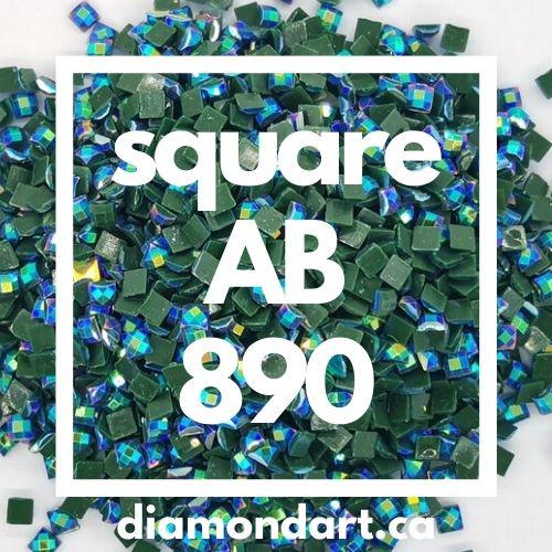 Square AB Diamonds DMC 100 - 899-150 diamonds (1 gram)-890-DiamondArt.ca