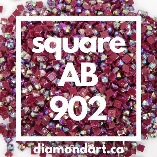 Square AB Diamonds DMC 900 - 5200-150 diamonds (1 gram)-902-DiamondArt.ca
