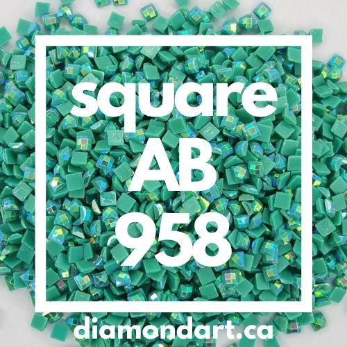 Square AB Diamonds DMC 900 - 5200-150 diamonds (1 gram)-958-DiamondArt.ca