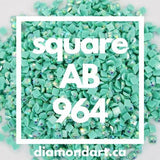 Square AB Diamonds DMC 900 - 5200-150 diamonds (1 gram)-964-DiamondArt.ca